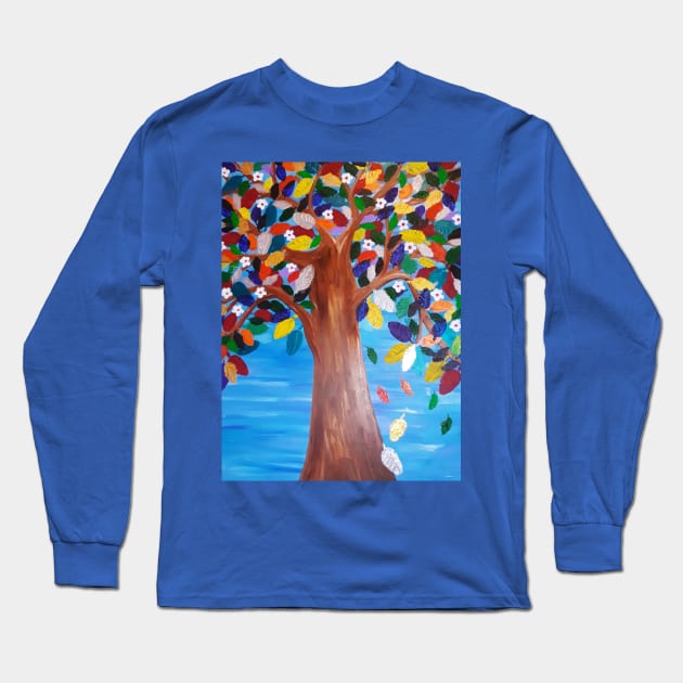 Tree of Life Long Sleeve T-Shirt by Oregon333